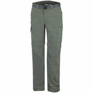 Columbia Pantalones Largos Silver Ridge™ Convertible Hombre Grises/Verdes (716OBQXRD)